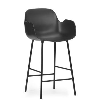 1402012_Form_Bar_Armhair_65cm_Steel_Black_Normann_ilumia_