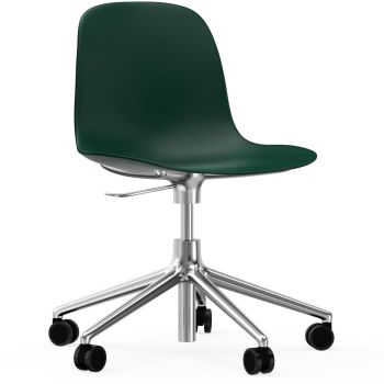 606044_Form_Chair_Swivel_5W_Gaslift_Green_Alu_Normann_Copenhagen_ilumia