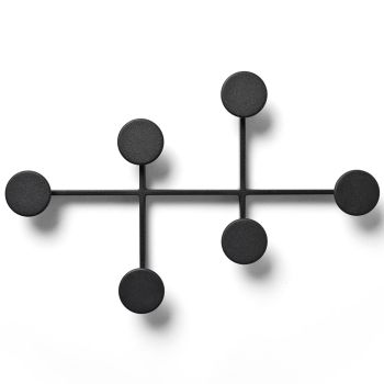 Afteroom_wieszak_na _ścianę_czarny_duży_Menu_ilumia