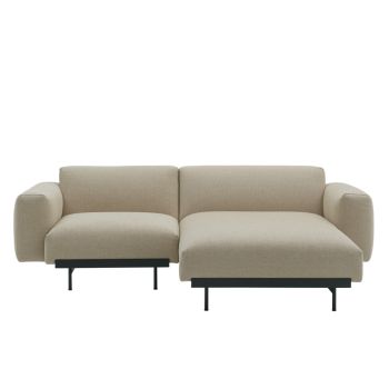 In Situ Muuto Sofa Modułowa, Rogowa 2-osobowa, Szezlong - Beżowa |Designerskie Sofy w ilumia.pl