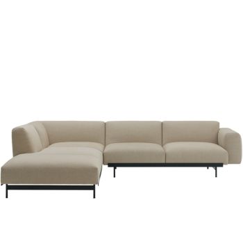 In Situ Muuto Sofa Modułowa, Rogowa, Szezlong - Beżowa |Designerskie Sofy w ilumia.pl