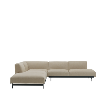 In Situ Muuto Sofa Modułowa, Rogowa, Duża - Beżowa |Designerskie Sofy w ilumia.pl