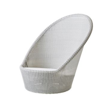 Kingston_pleciony_leżak_fotel_ogrodowy_jasnoszary_Cane-line_ilumia