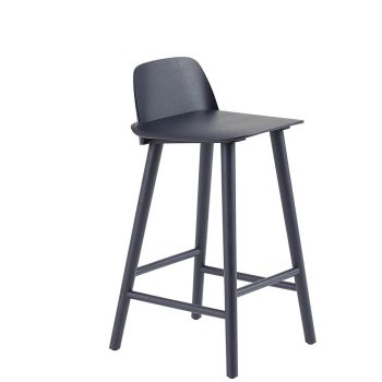 Nerd-bar-stool-h65cm-midnight-blue-Muuto-ilumia