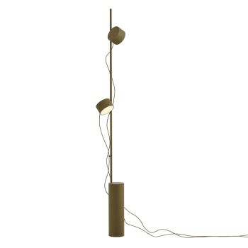 Post - Nowoczesna Lampa Podłogowa Oliwkowa od Muuto | Designerskie Oświetlenie - ilumia