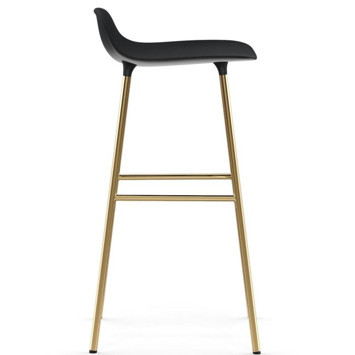 1400938_Form_Barstool_75cm_Steel_Brass_Black_Plastic_Black_Normann-Copenhagen-ilumia