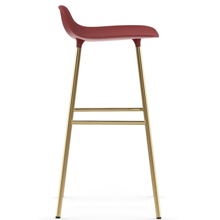 1400941_Form_Barstool_75cm_Steel_Brass_Red_Plastic_Red_Normann-Copenhagen-ilumia