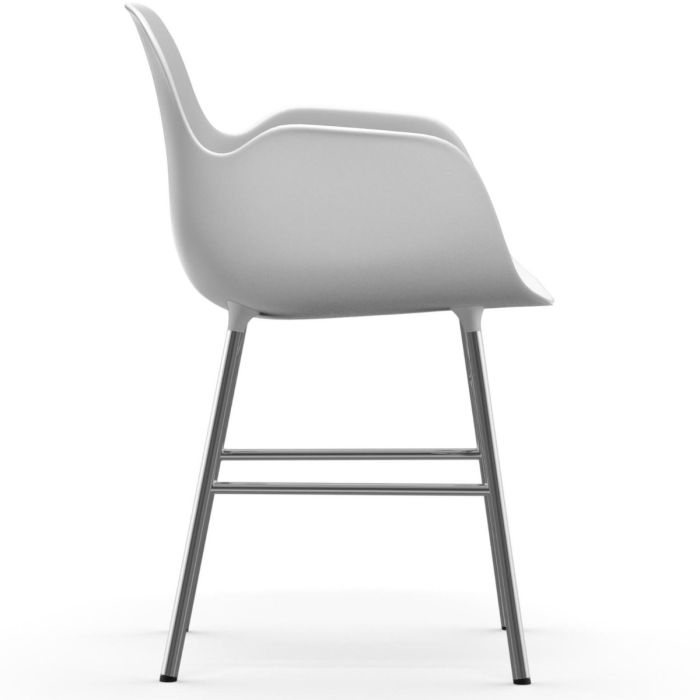 603150_Form_Armchair_WhiteChrome_Normann-Copenhagen-ilumia