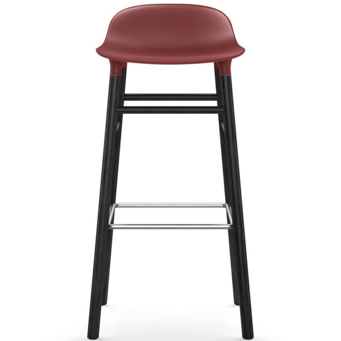 603223_Form_Barstool_75cm_Red_BlackWood_Normann-Copenhagen-ilumia