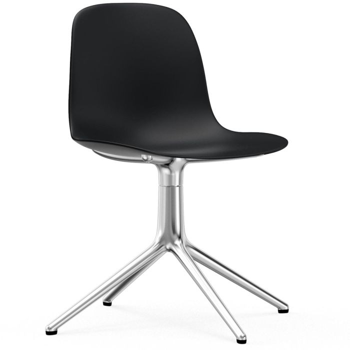 606002_Form_Chair_Swivel_4L_Black_Alu_Normann_Copenhagen_ilumia