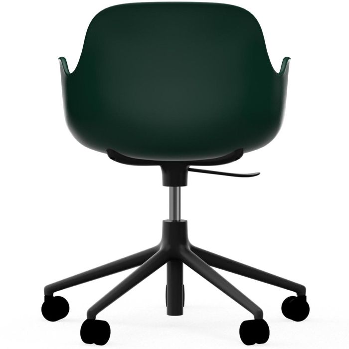 606154_Form_Armchair_Swivel_5W_Gaslift_Green_BlackAlu_Normann_Copenhagen_ilumia