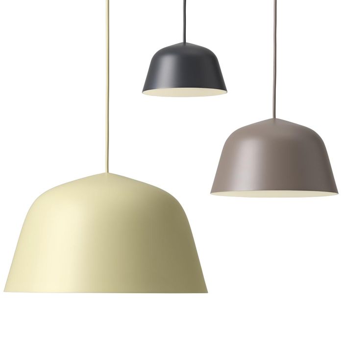 Ambit kolekcja Muuto uniwersalna i nowoczesna lampa wisząca