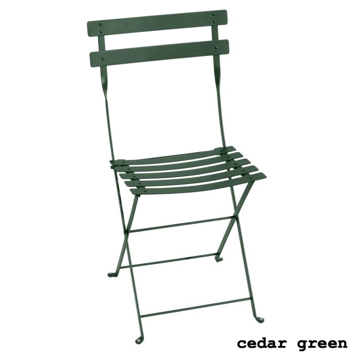 Bistro_metalowe_krzesło_składane_Cedar_Green_Fermob_ilumia
