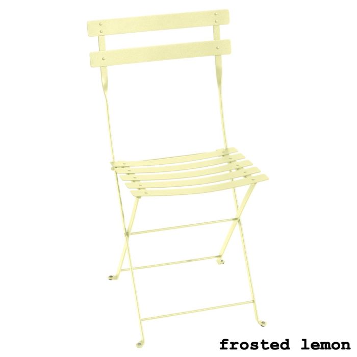 Bistro_metalowe_krzesło_składane_Frosted_Lemon_Fermob_ilumia