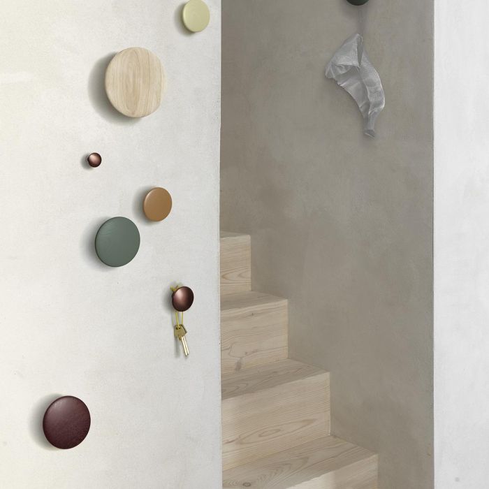 Dots-Oak-Burgundy-Clay-Brown-Dusty-Green-Beige-Green-Metal-Umber-muuto-ilumia