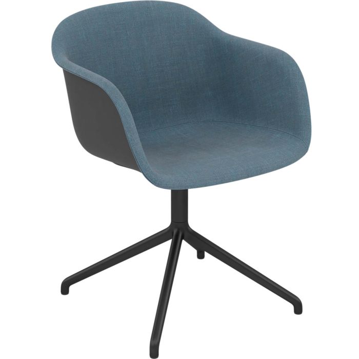 Fiber-Armchair-Swivel-Base-Remix743-29276-BLACK_Muuto-ilumia