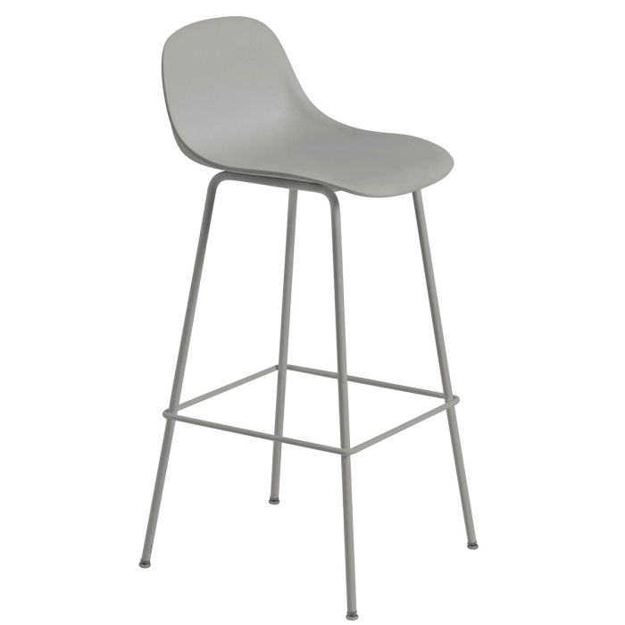 Fiber-Barstool-W-Back-Tube-75-Grey-Grey-muuto-ilumia