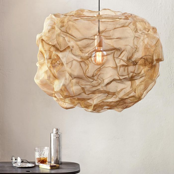 Heat lampa wisząca duża 80cm mosiądz Northern ilumia