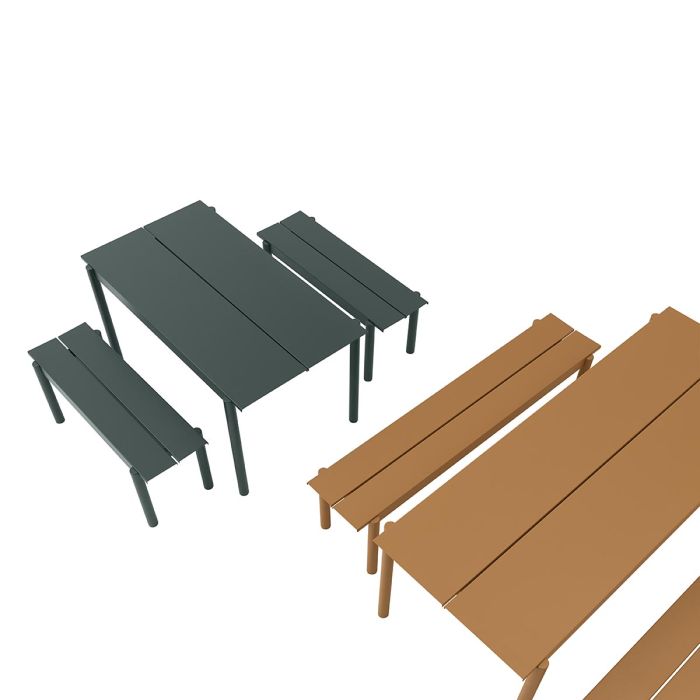 Linear-steel-outdoor-table-140-dark-green-Muuto-ilumia