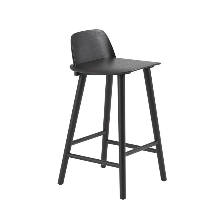 Nerd-bar-stool-h65cm-black-Muuto-ilumia