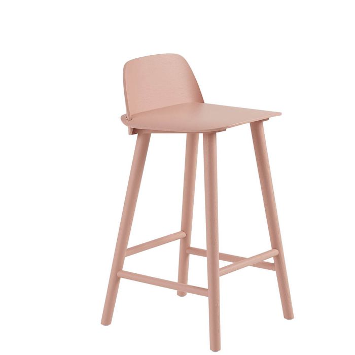 Nerd-bar-stool-h65cm-tan-rose-Muuto-ilumia