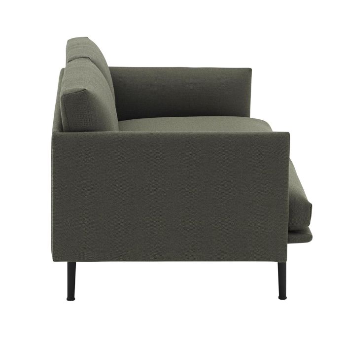 Outline-2-seater-fiord-961-aluminum-black-base-Muuto-ilumia