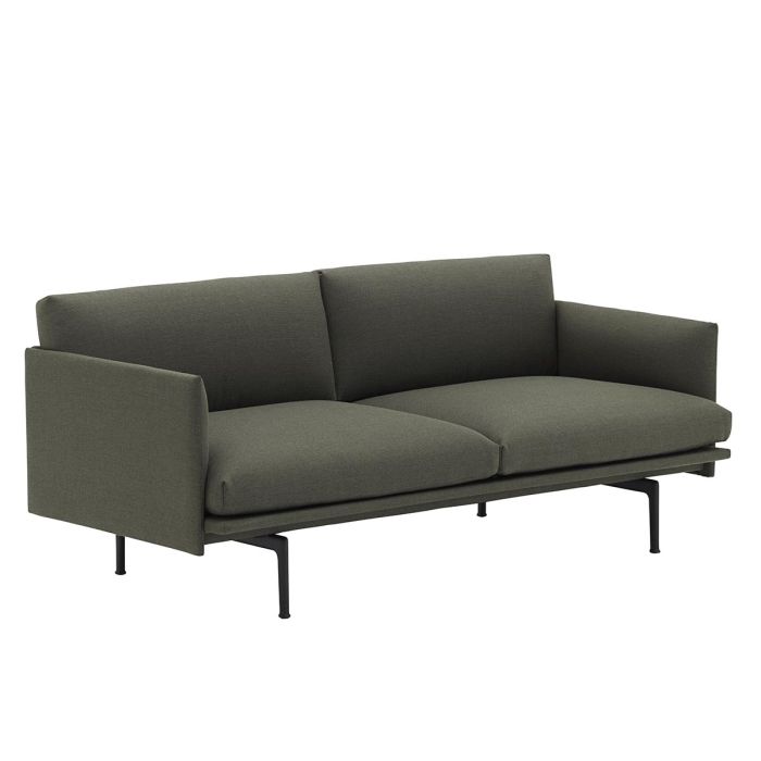 Outline-2-seater-fiord-961-aluminum-black-base-Muuto-ilumia