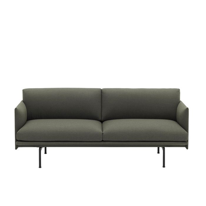 Outline-2-seater-fiord-961-aluminum-black-base-Muuto-ilumia