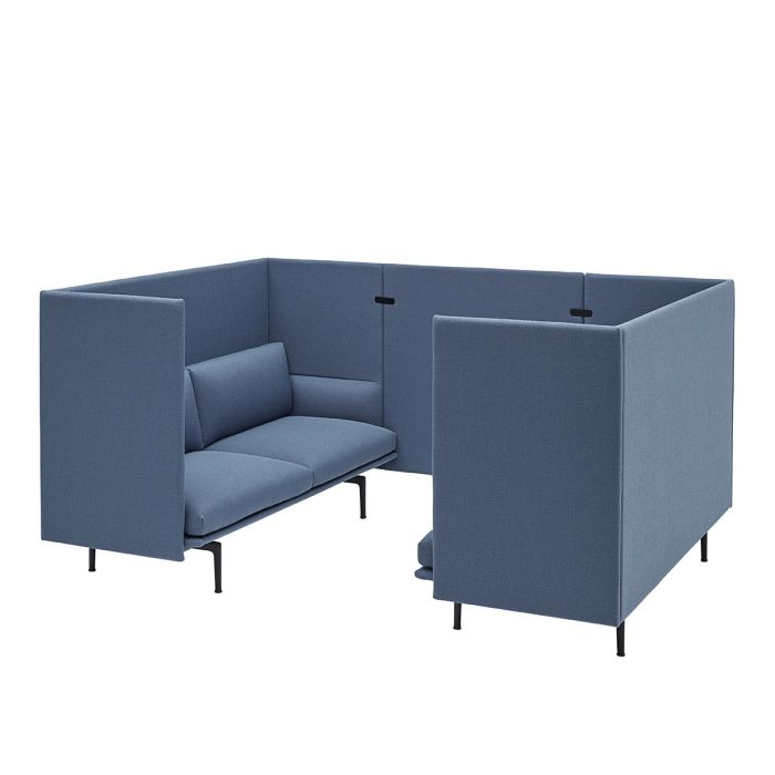 Outline-highback-panel-98-cm-2-seater-vidar-Muuto-ilumia