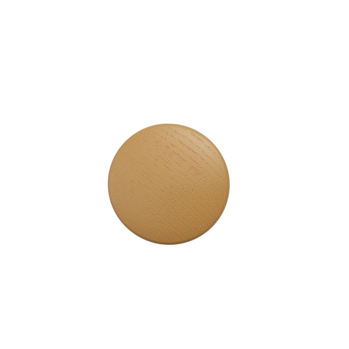 The_Dots_XS_Ø6,5cm_drewniany_wieszak_kropka_ciemno_pomarańczowy_Muuto_ilumia