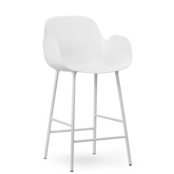 1402013_Form_Bar_Armhair_65cm_Steel_White_Normann_CPH_ilumia