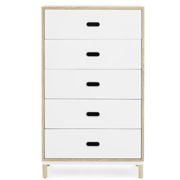 601051_Kabino_Dresser_w.5Drawers_White_Normann_Copenhagen_ilumia_