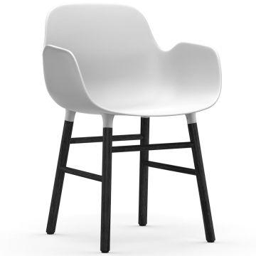 603206_Form_Armchair_WhiteBlack_Normann-Copenhagen-ilumia