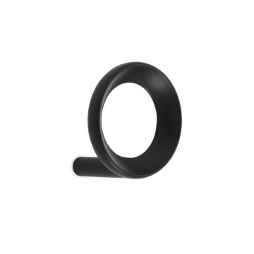 Loop_wieszak_mały_czarny_Normann_Cph_ilumia