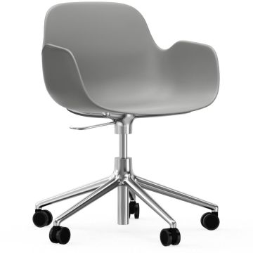 606141_Form_Armchair_Swivel_5W_Gaslift_Grey_Normann_Copenhagen_ilumia