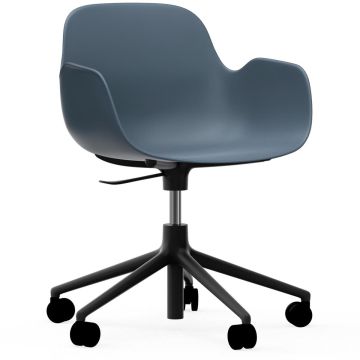 606153_Form_Armchair_Swivel_5W_Gaslift_Blue_BlackAlu_Normann_Copenhagen_ilumia