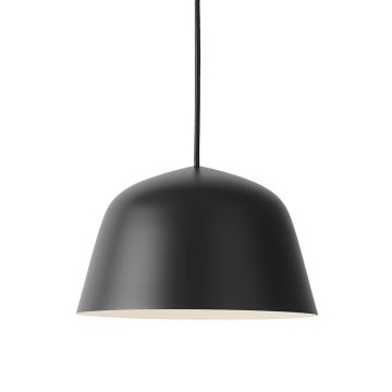 26034 Ambit Ø25cm Linear And Rounded Shapes Pendant Lamp - Black
