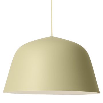 26026 Ambit 40cm Linear And Rounded Shapes Pendant Lamp - Beige-Green