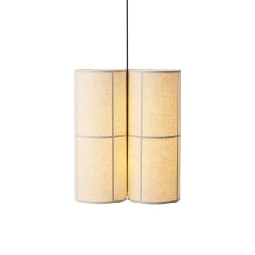 Hashira potrójna lampa wisząca, Ø32cm - naturalny -ilumia
