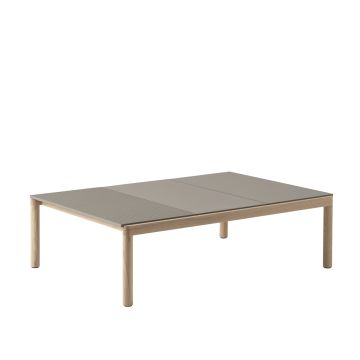 Couple_stolik_kawowy_duży_taupe_dąb_Muuto_ilumia