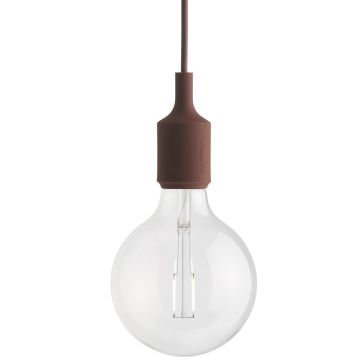 E27 Deep Red Muuto LED Pendant Lamp - Contemporary & Romantic Design | ilumia.pl