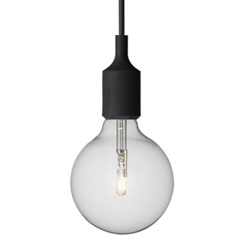 E27 Muuto LED black romantic and contemporary pendant lamp
