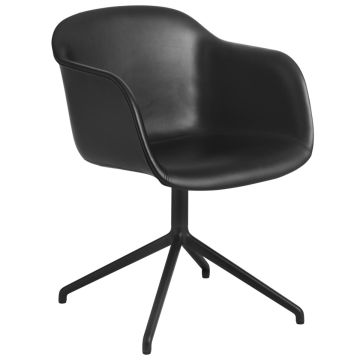 fiber-armchair-swivel-base-black-refine-leather-muuto-ilumia