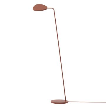 13433 Muuto Leaf LED miedziano-brązowa lampa podłogowa w skandynawskim stylu