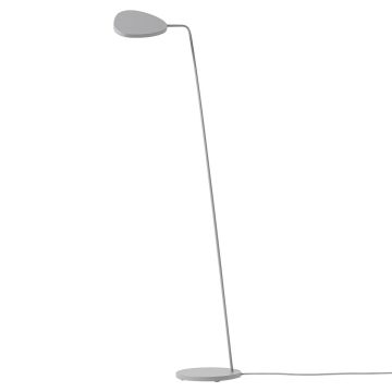 13420 Muuto Leaf LED szara lampa podłogowa w skandynawskim stylu