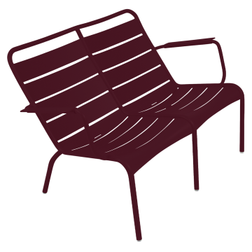 Luxembourg_podwójny_fotel_Black_Cherry_Fermob_ilumia