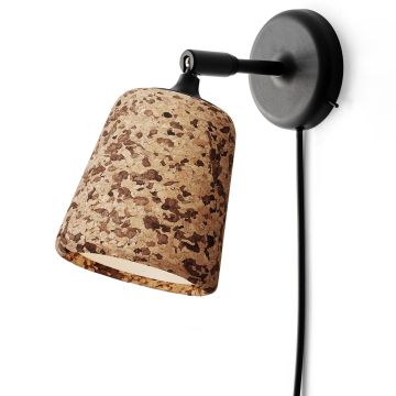 Material_lampa_ścienna_kinkiet_korek_mieszany_New_Works_ilumia