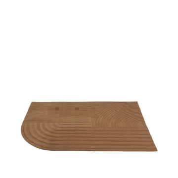 Revelo_dywan_170x240_brązowo_pomarańczowy_burnt_orange_muuto_ilumia