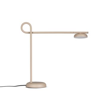 Salto_lampa_stołowa_beżowy_Northern_ilumia