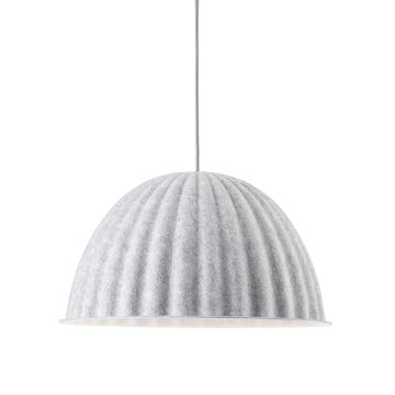 21363 Under The Bell Ø55 cm lampa akustyczna z filcu - biały melanż
